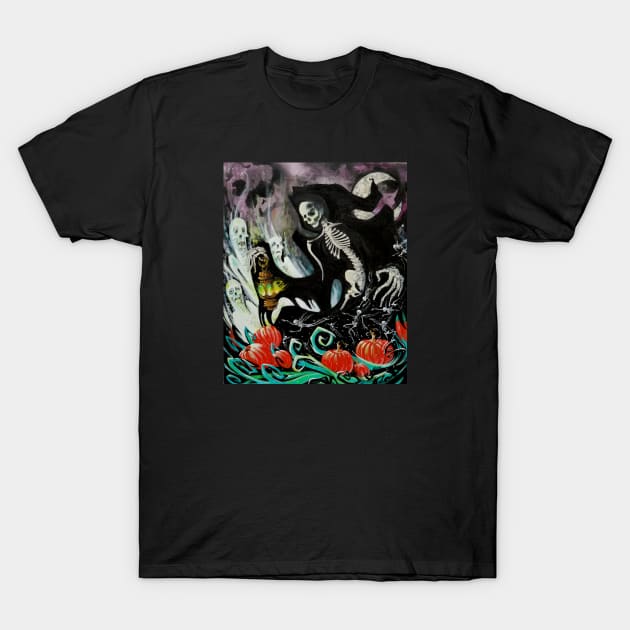 Reaper in the 'Patch T-Shirt by GnarledBranch